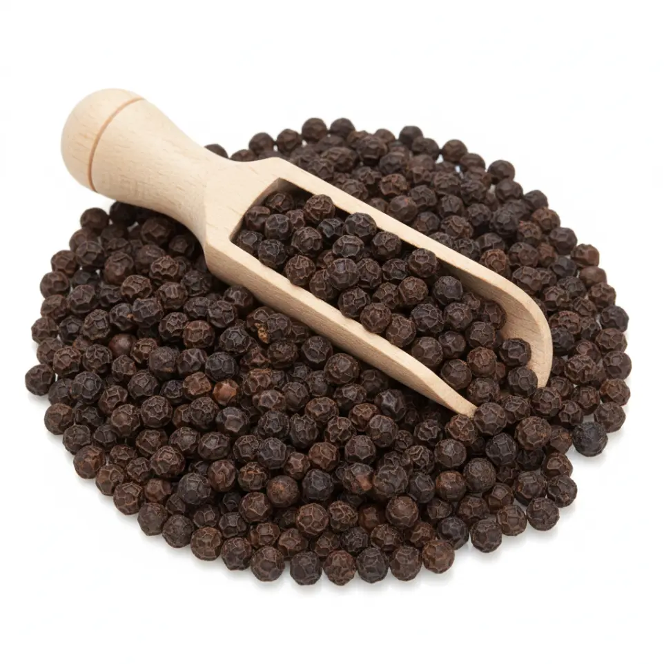 Black pepper whole spices exporter from India