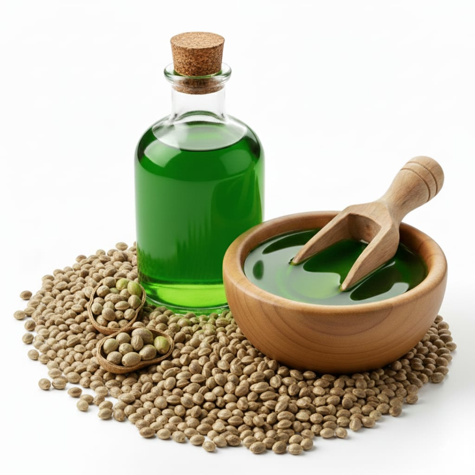 Cold Pressed Hemp Seed Oil Manufacturer &amp; Exporter from India