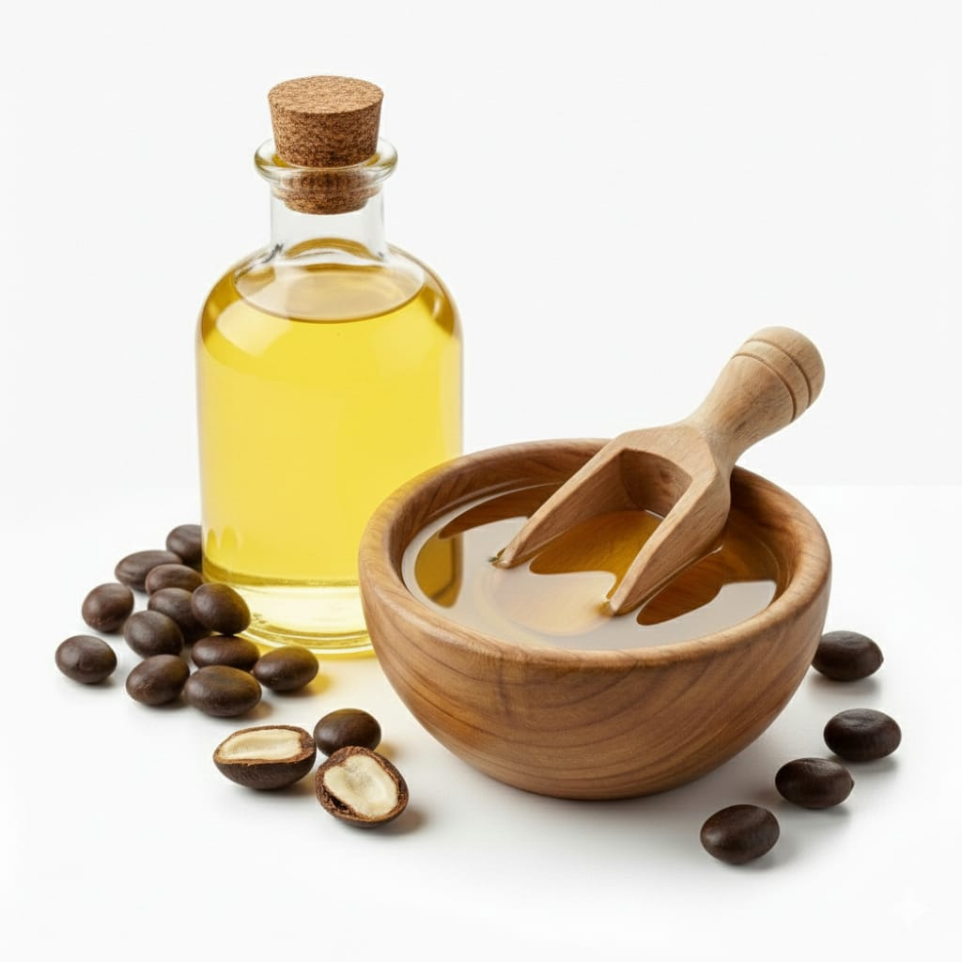 Cold Pressed Jojoba Oil Manufacturer &amp; Exporter from India