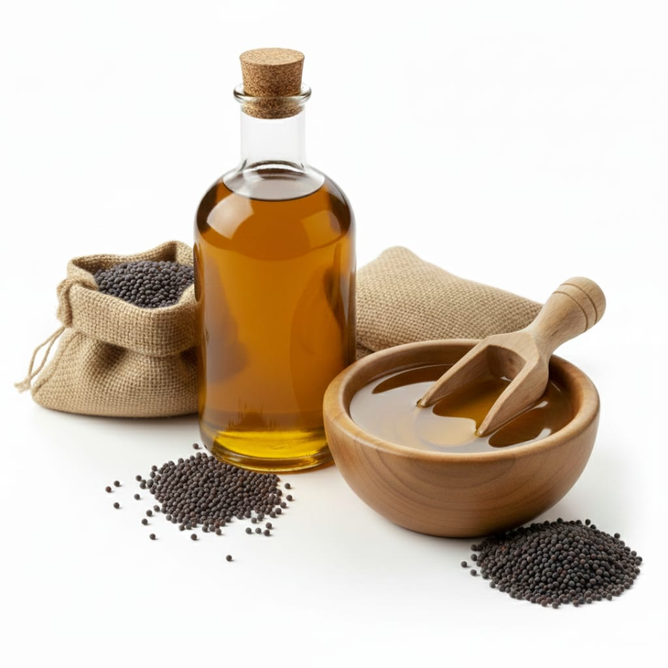 Cold Pressed Edible Mustard Oil Bulk Supplier from India