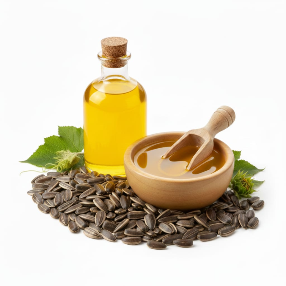 Cold Pressed Edible Sunflower Oil Manufacturer &amp; Exporter from India