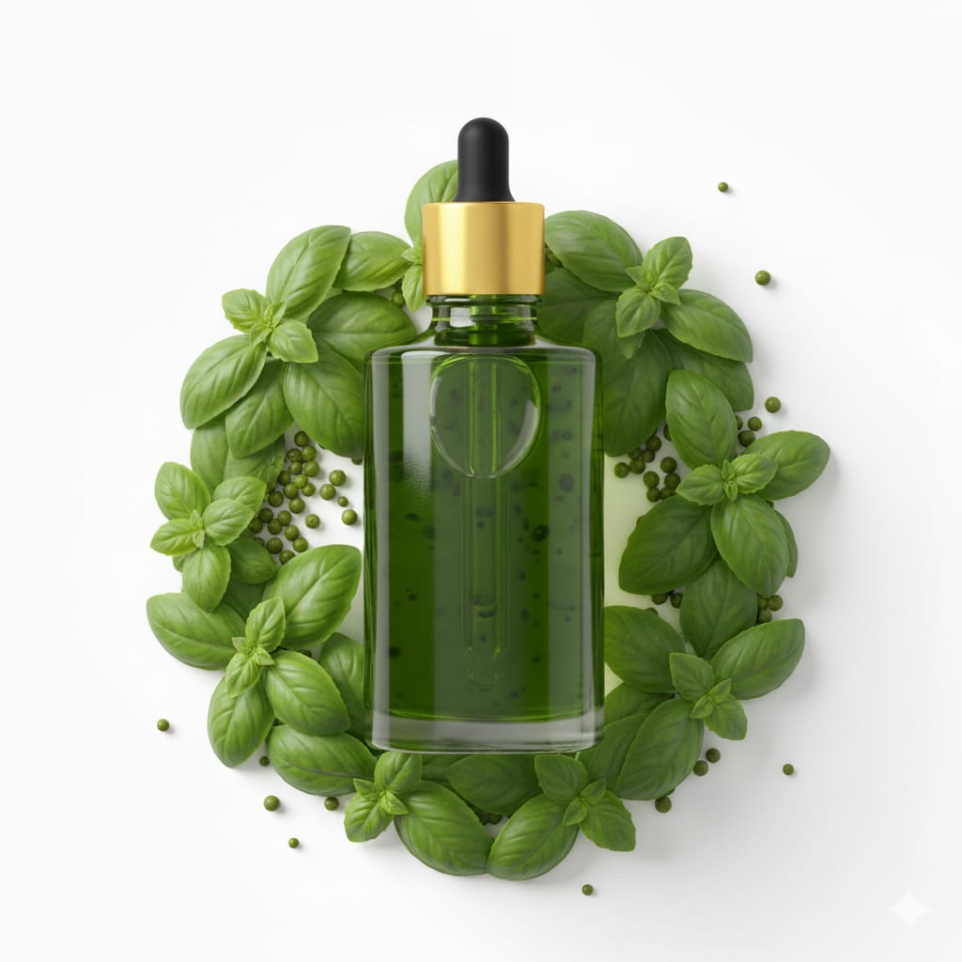 Basil Essential Oil Bulk Manufacturer &amp; Exporter from India