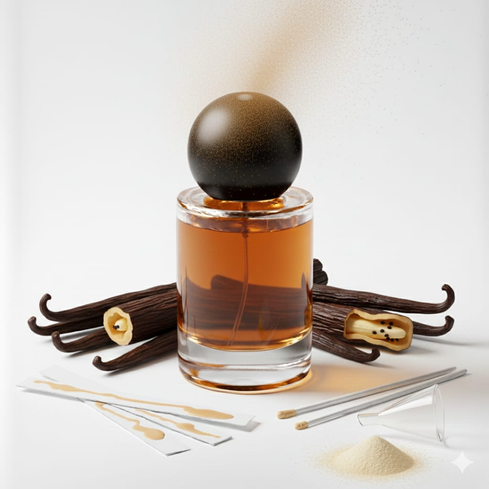 Oriental perfumery compounds with long lasting fragrance performance