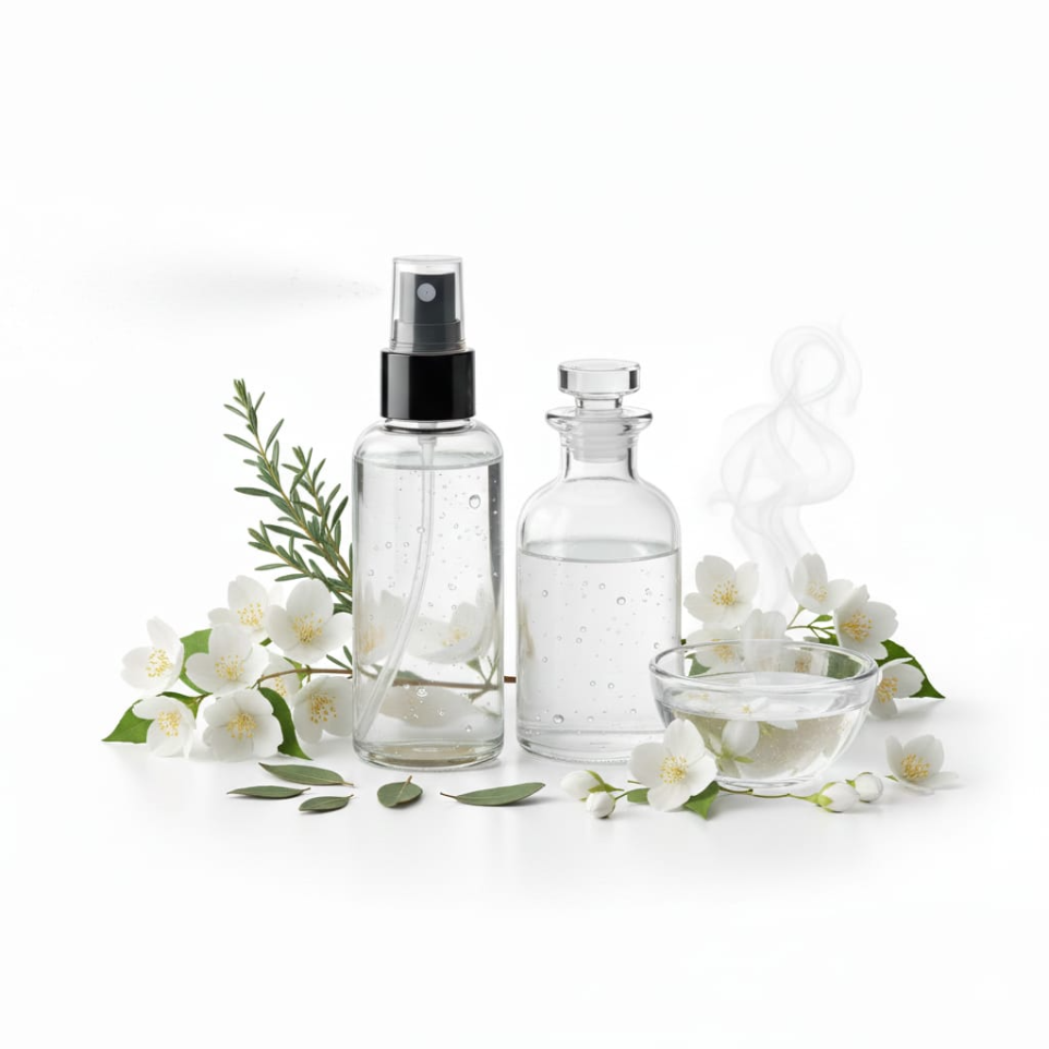 Pure floral water hydrosols for personal care and wellness products