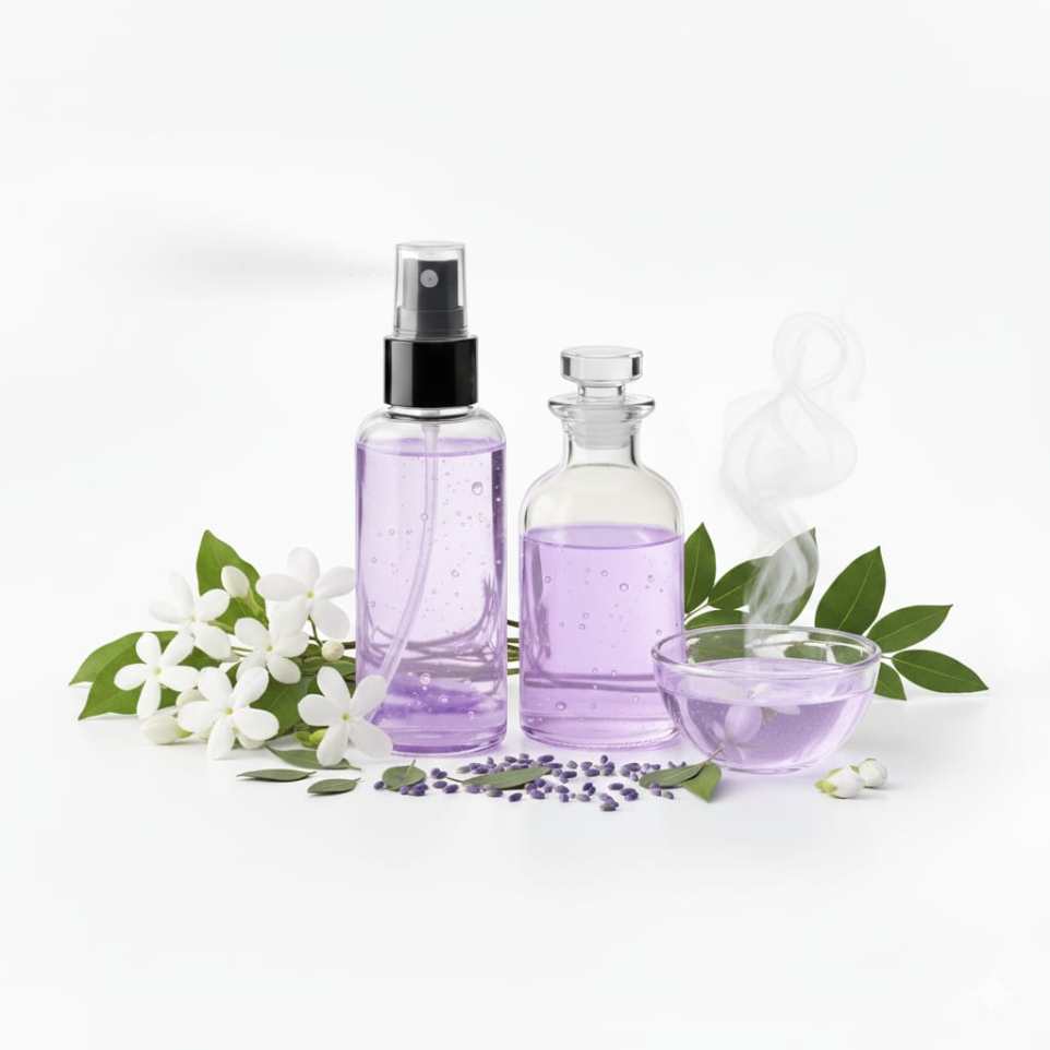 Bulk floral water manufacturer offering rose lavender and herbal hydrosols